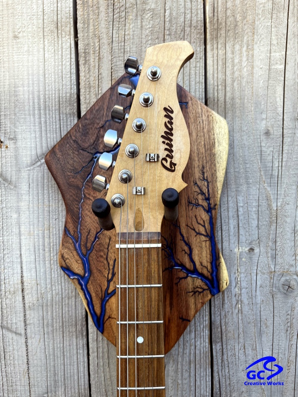 Live edge guitar hanger clearance
