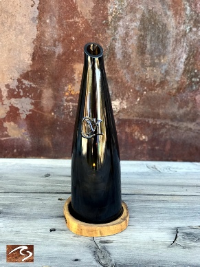 Ca Montini Wine Bottle Art Candle Holder